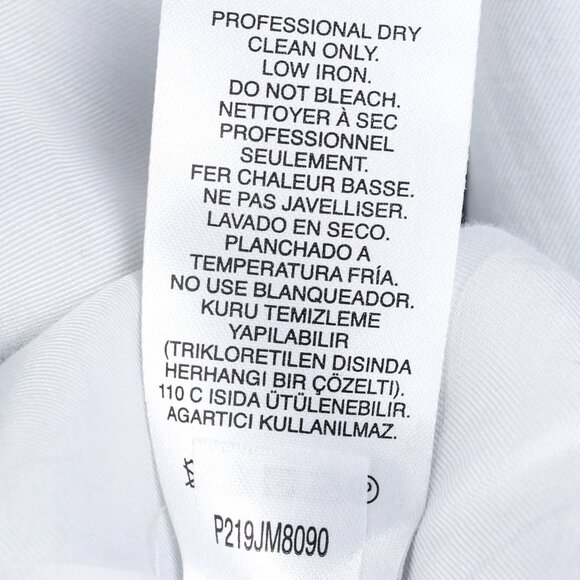 Tibi James Grey Black Purple Tartan Suiting Blazer - Picture 10 of 10